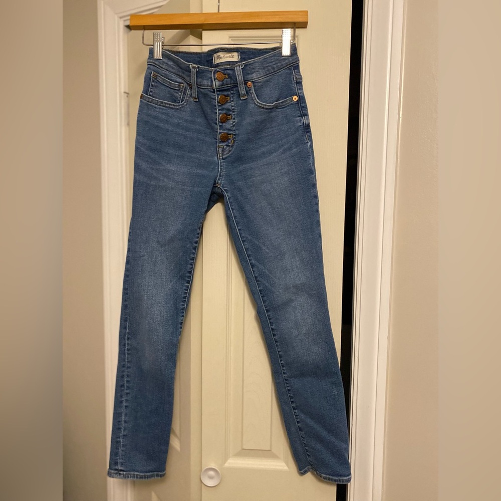 Madewell Mid Rise Crop Jeans